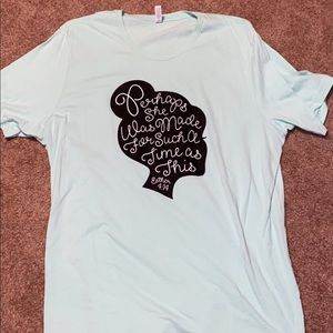 3xl Tiffany blue tshirt